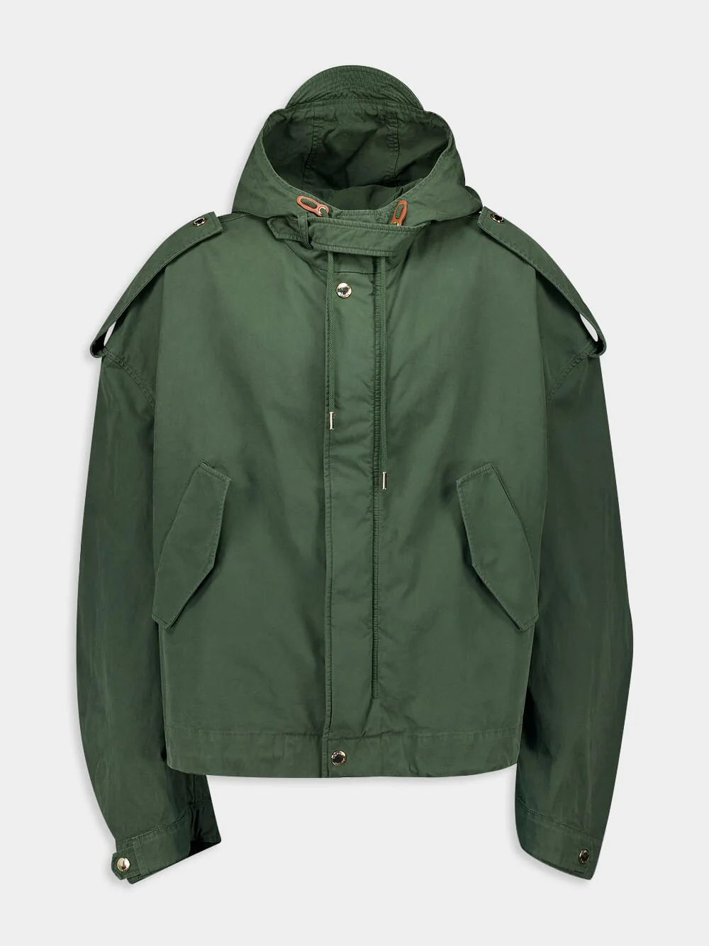Green Hooded Jacket - Image 2