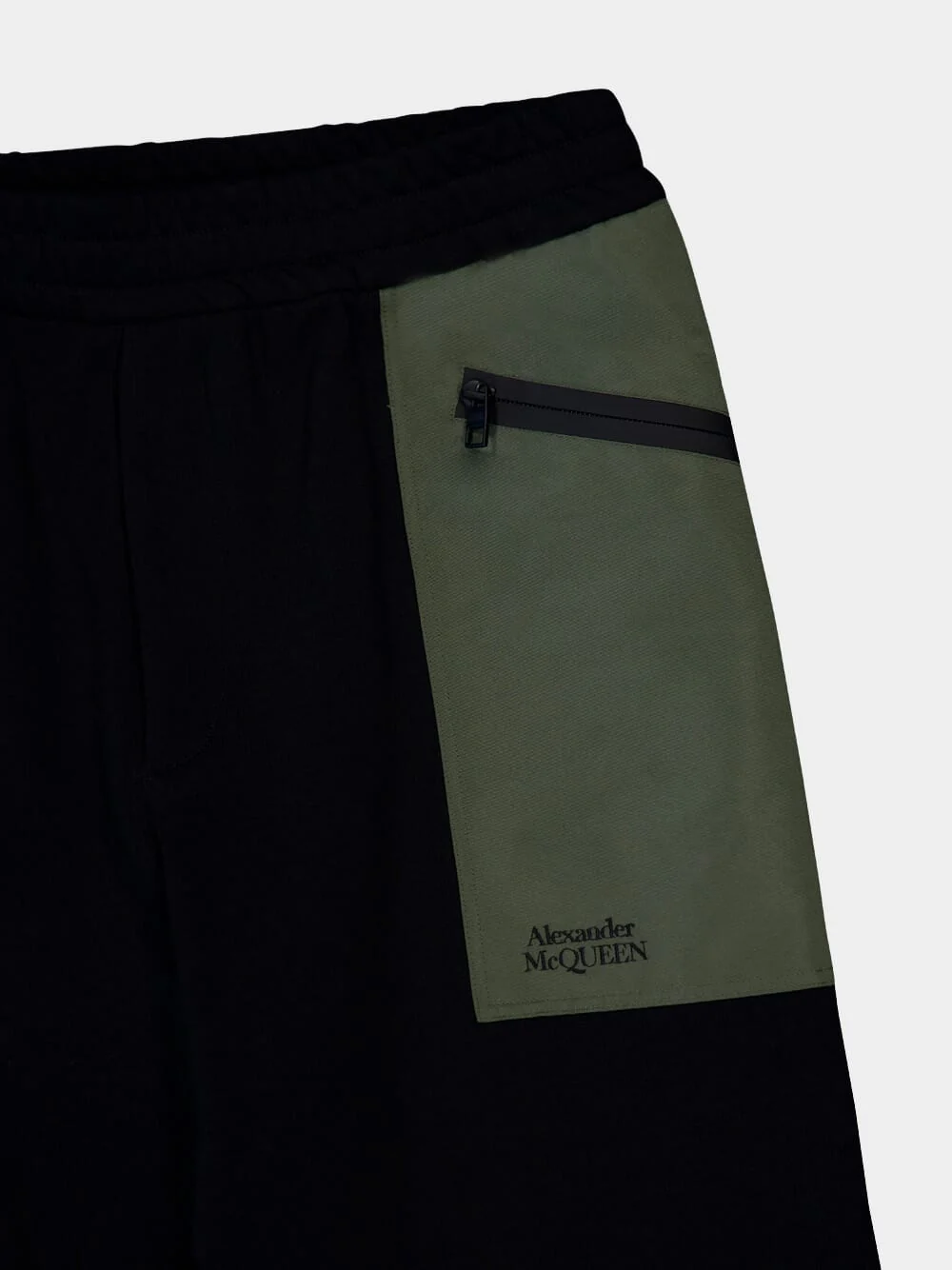 Contrast-Pocket Cotton Track Pants - Image 4