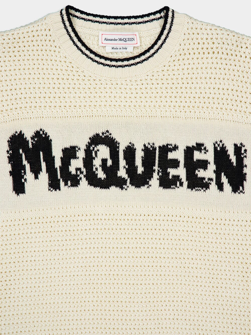 Cotton C-Neck Sweater - Image 3