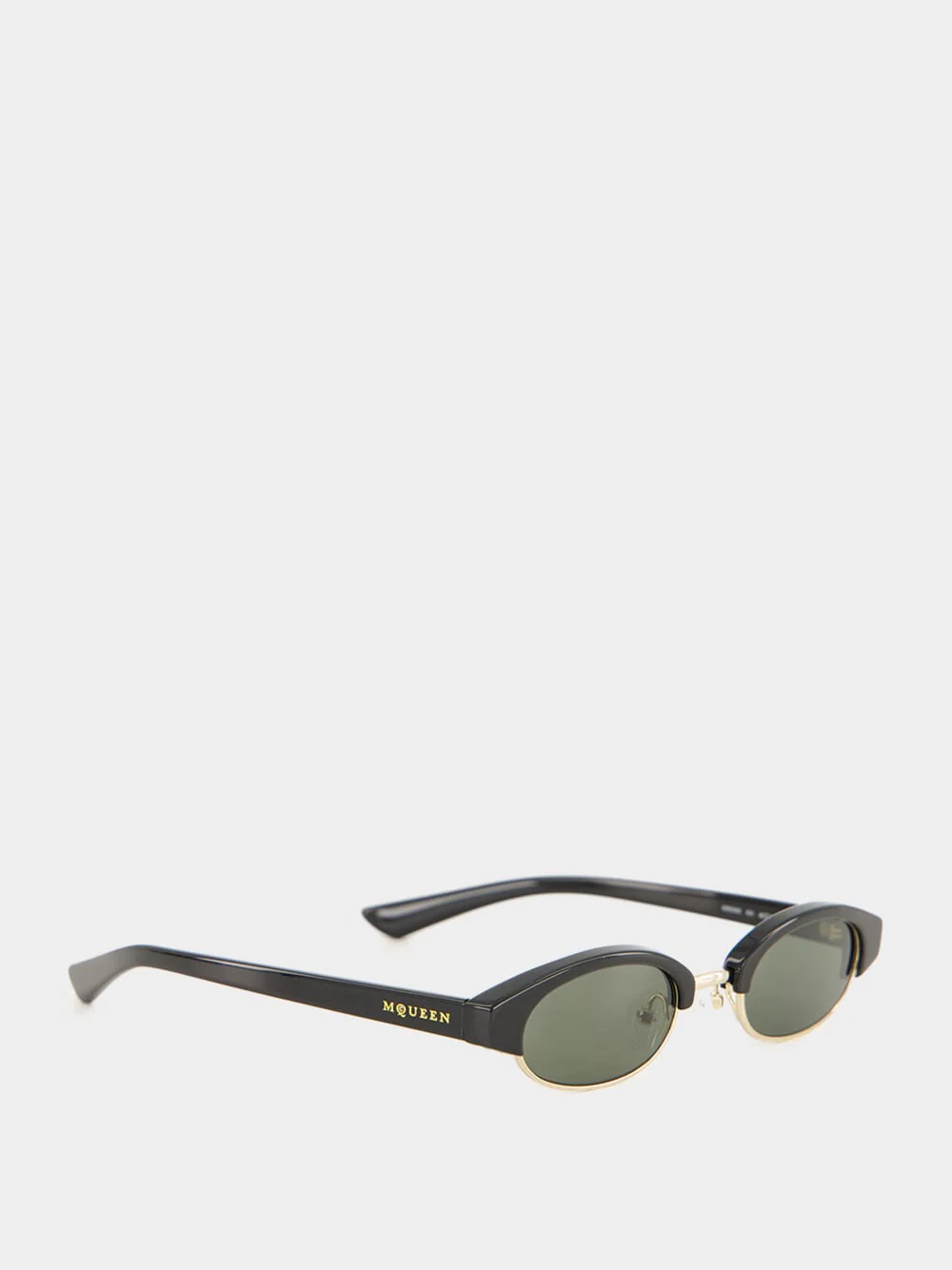 Ellipse Sunglasses in Black and Smoke - Image 2