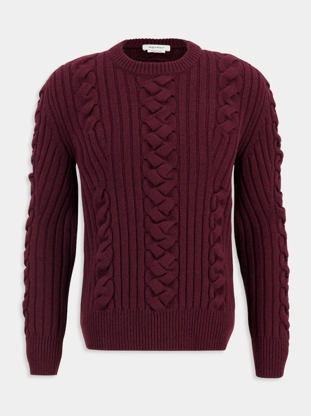 Madder Cashmere Cable-Knit Jumper