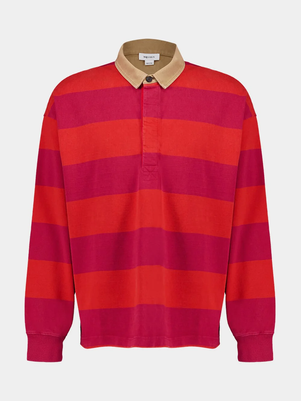 Men's Oversized Rugby Polo Shirt