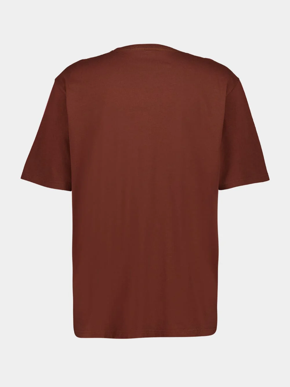 Men's Rust Bordeaux Skull T-Shirt - Image 2