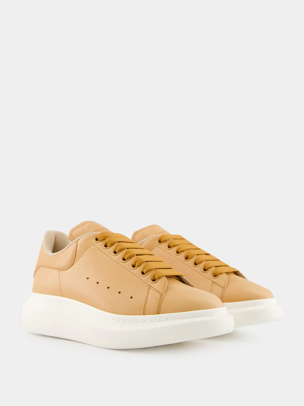 Natural Oversized Calf Leather Sneaker - Image 3