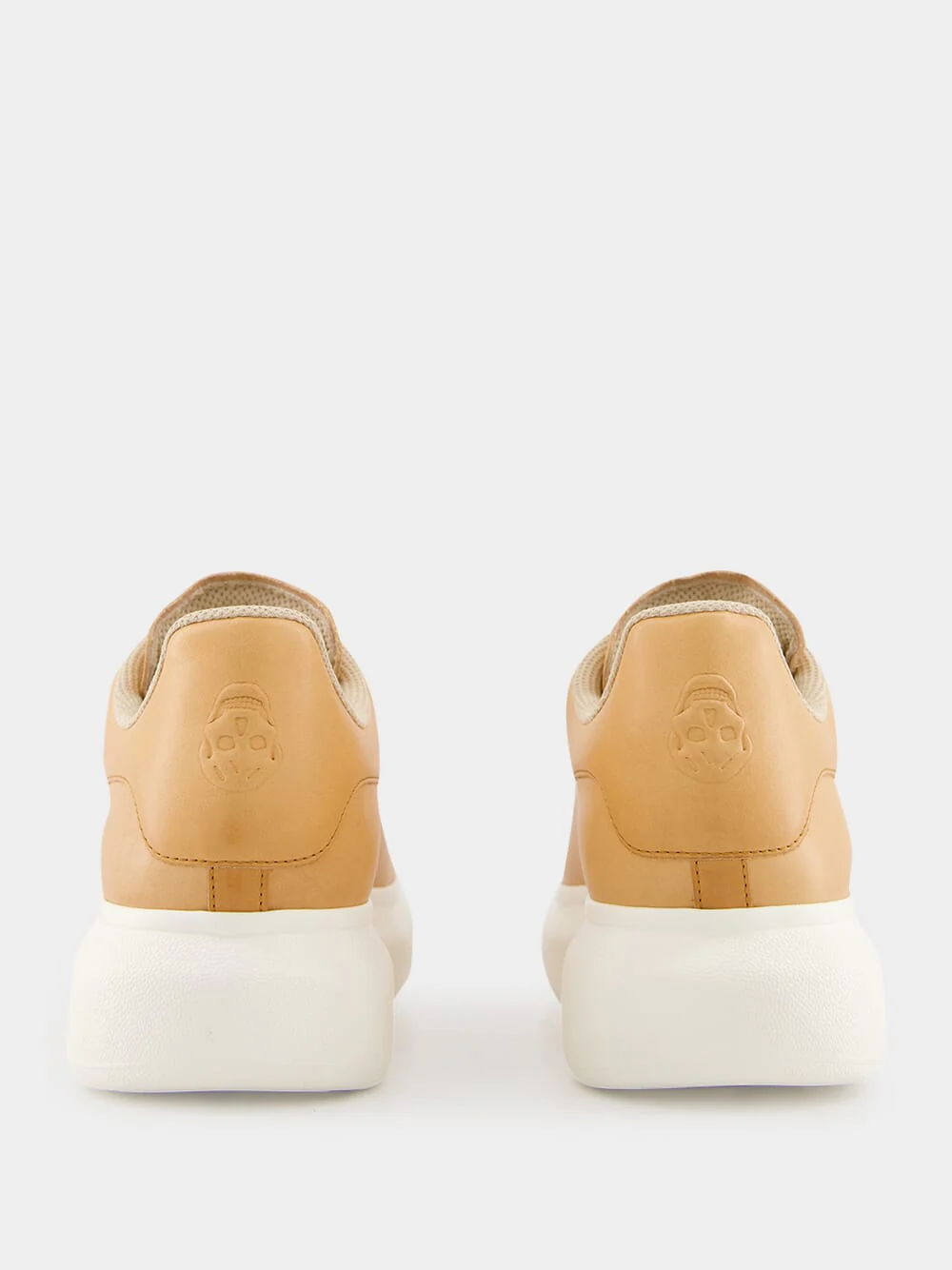 Natural Oversized Calf Leather Sneaker - Image 5