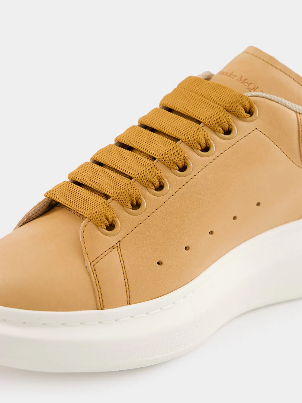Natural Oversized Calf Leather Sneaker - Image 7