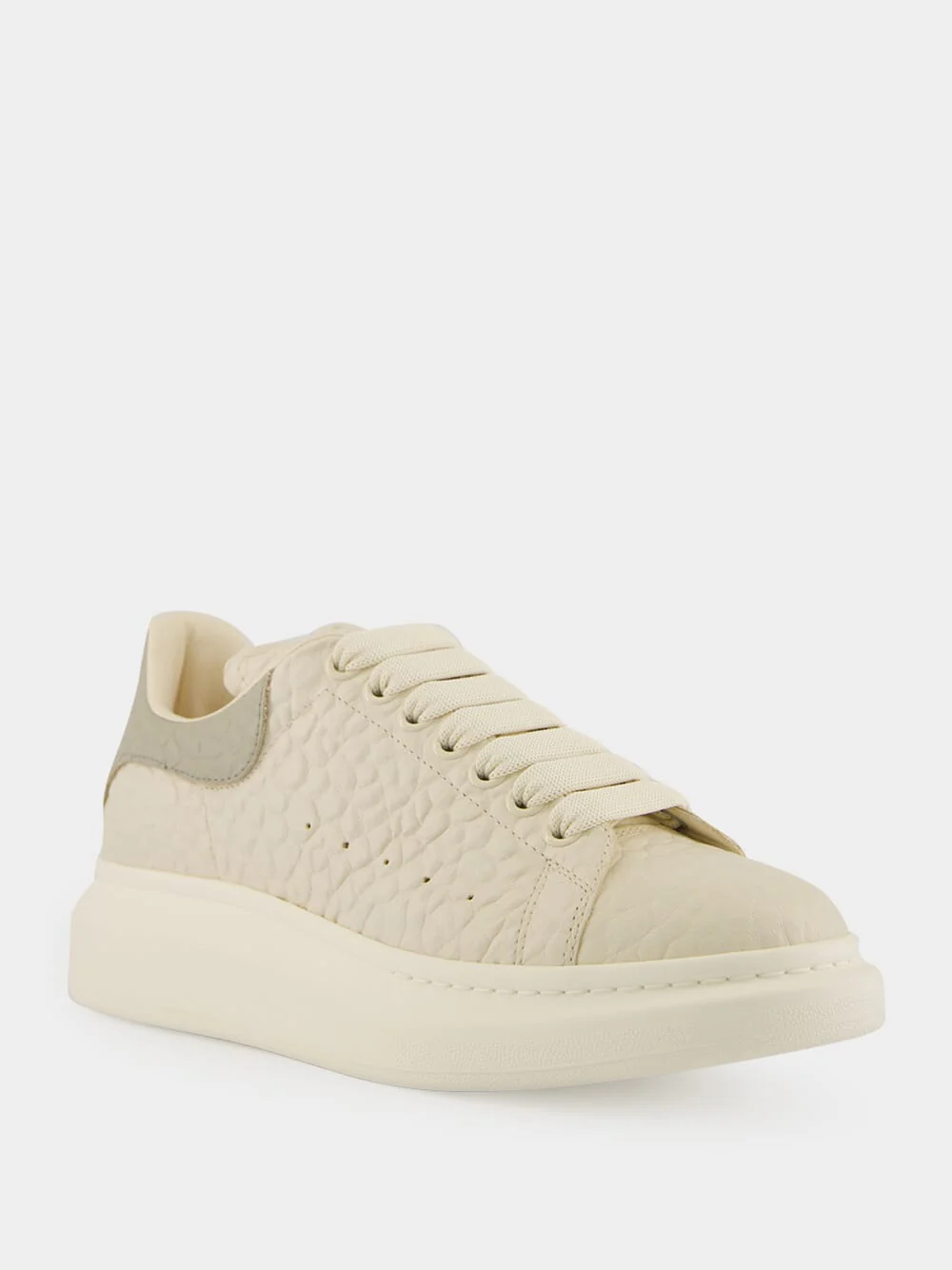Off White and Green Oversized Sneaker - Image 2