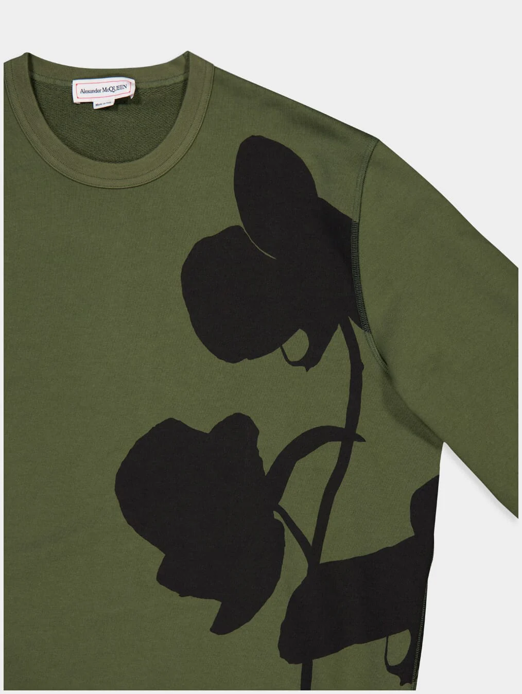 Orchid Print Crew Sweatshirt - Image 3