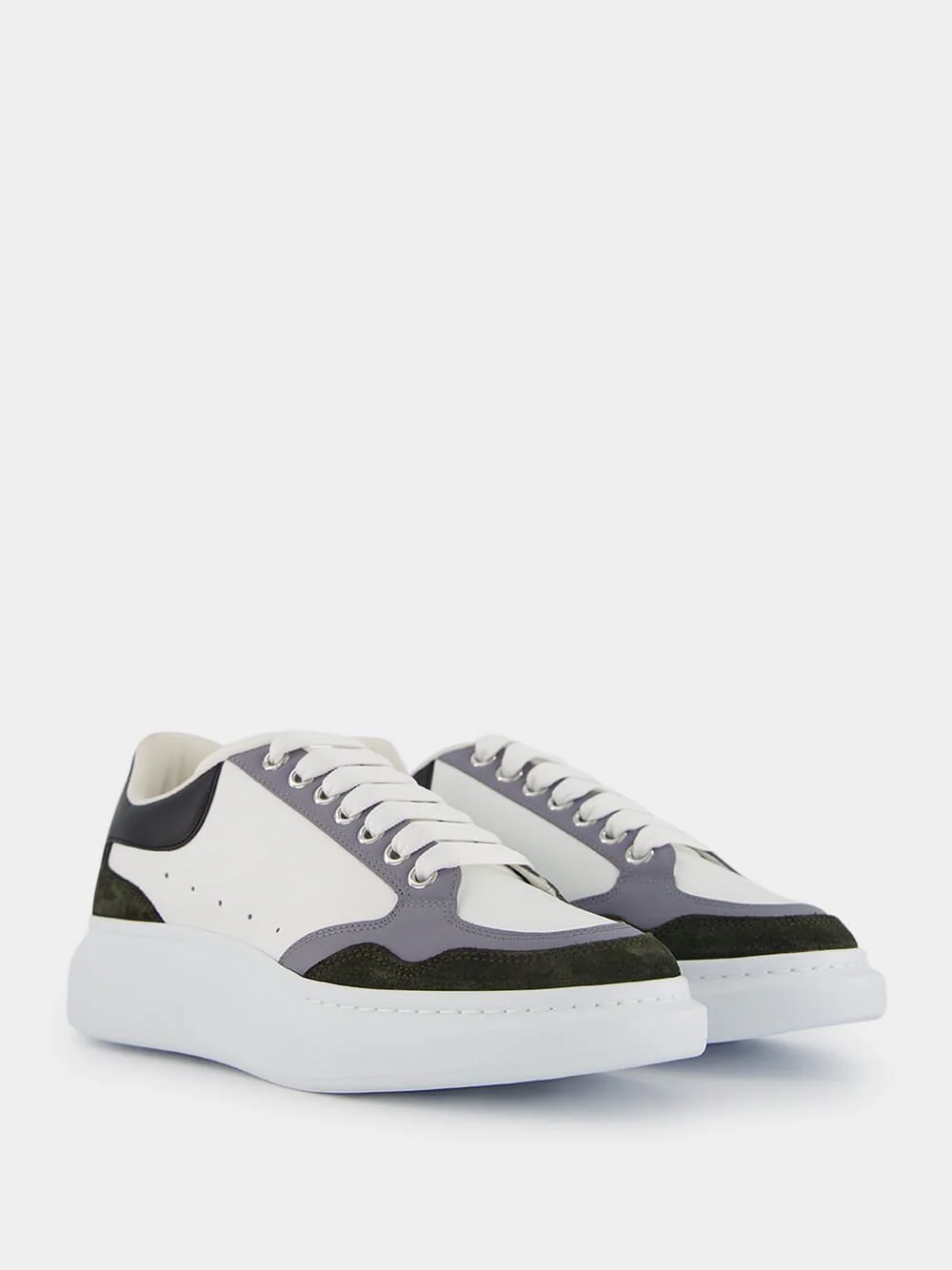 Oversized Leather Sneakers - Image 3