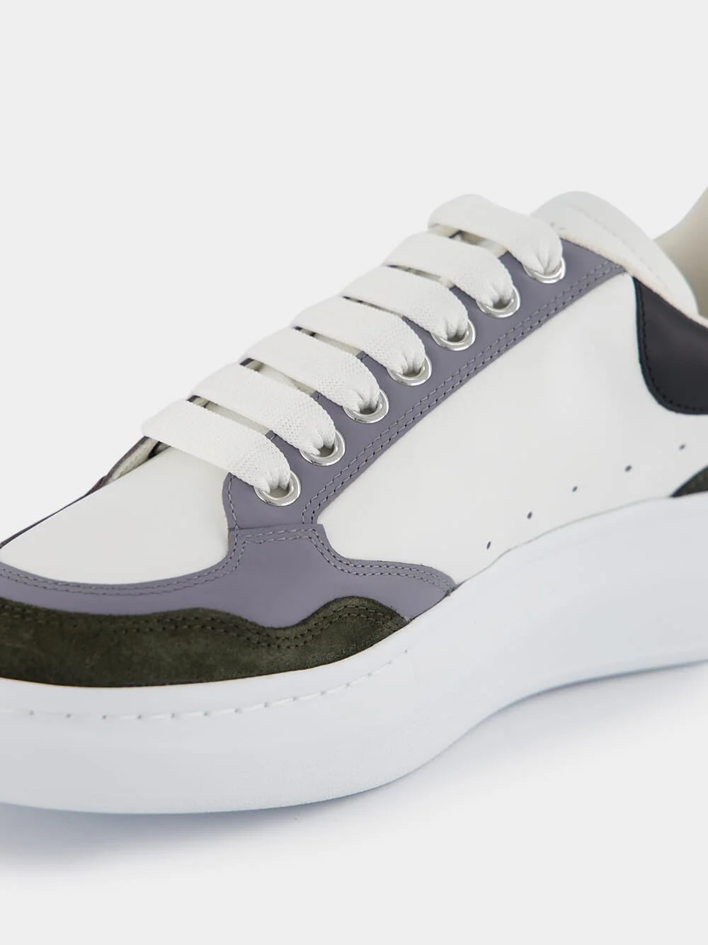 Oversized Leather Sneakers - Image 6
