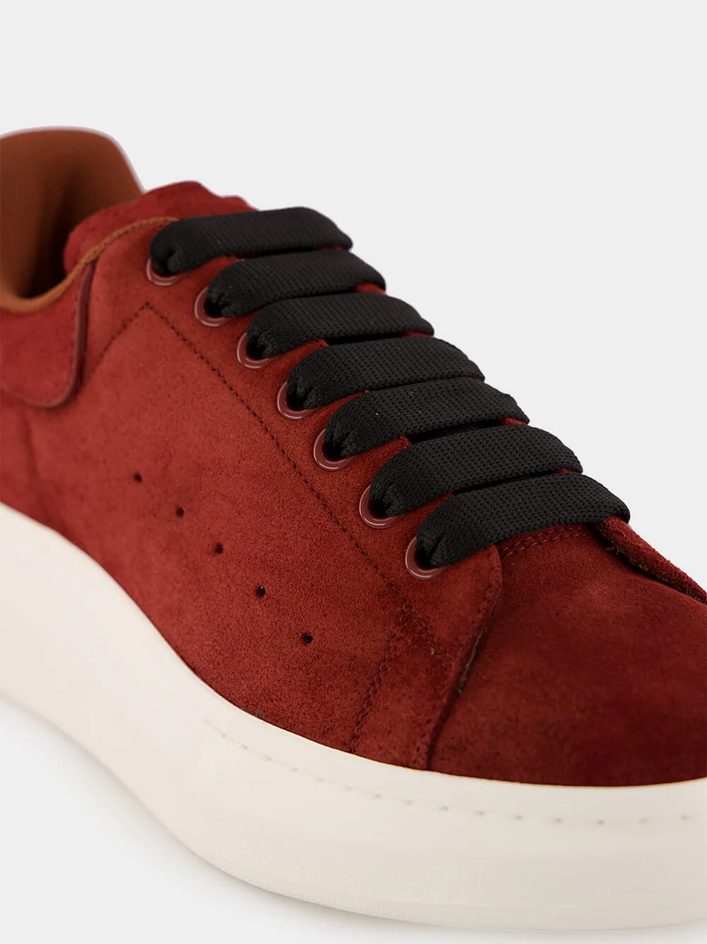 Red Oversized Retro Sneakers - Image 6