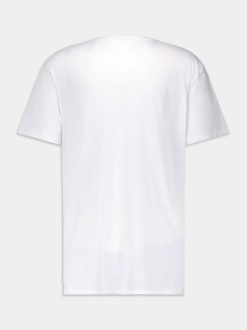 Solarized Skull Print T-Shirt - Image 2