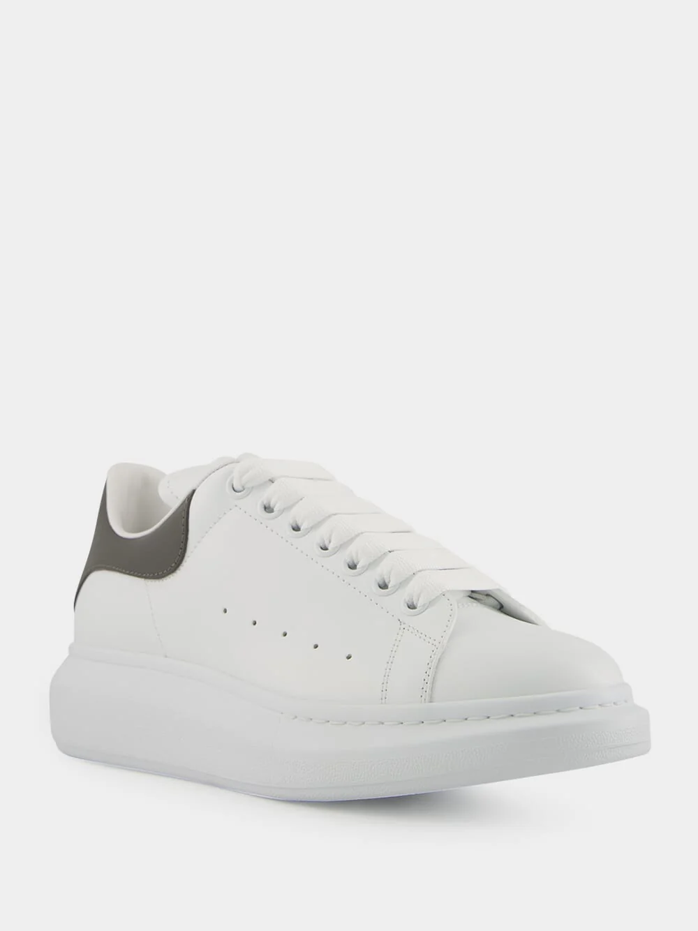 White and Cool Grey Oversized Sneaker - Image 2