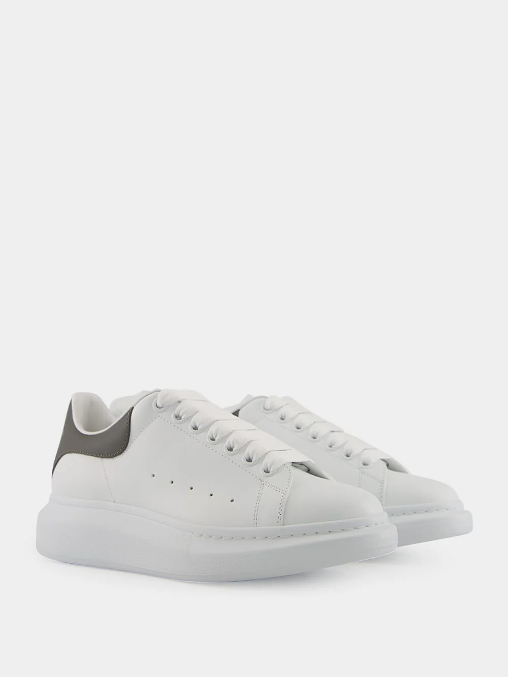 White and Cool Grey Oversized Sneaker - Image 3