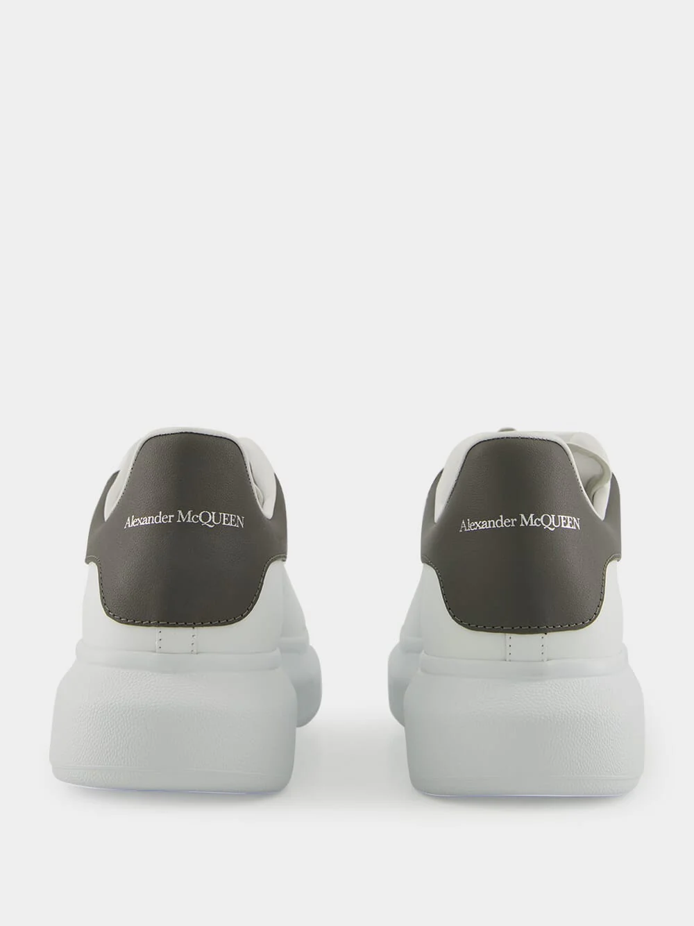 White and Cool Grey Oversized Sneaker - Image 5