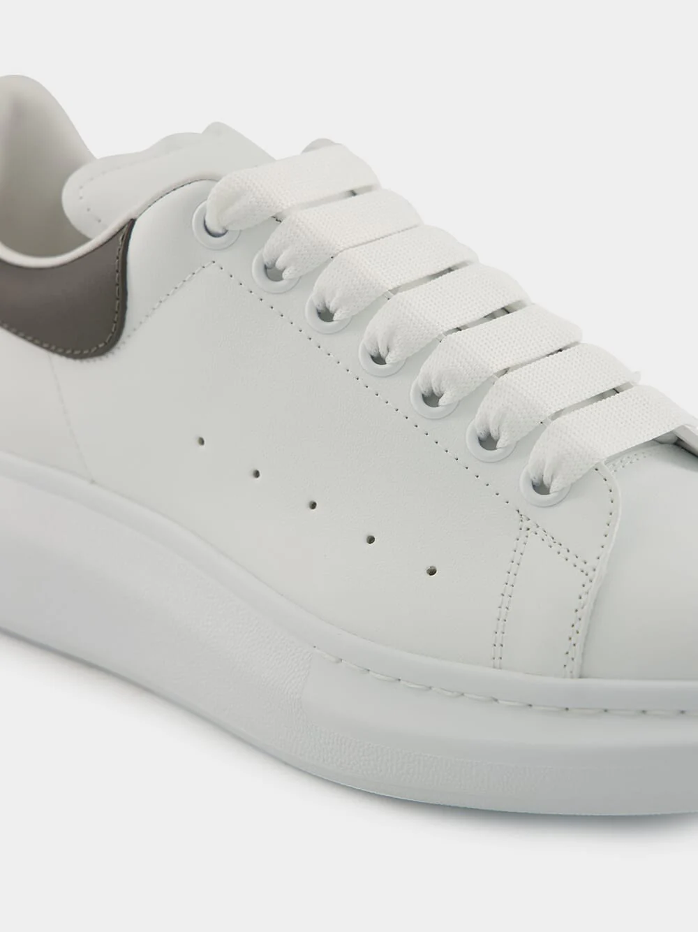 White and Cool Grey Oversized Sneaker - Image 7