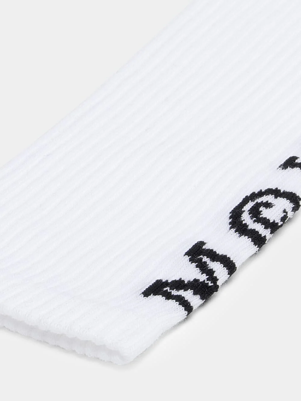 White McQueen Logo Socks - Image 2