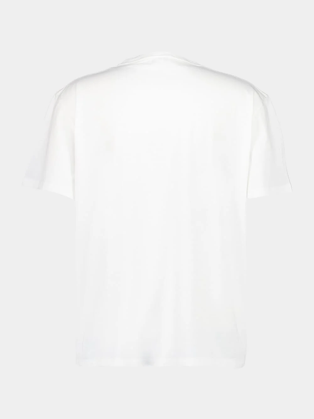 White Skull Cotton T-Shirt - Image 5