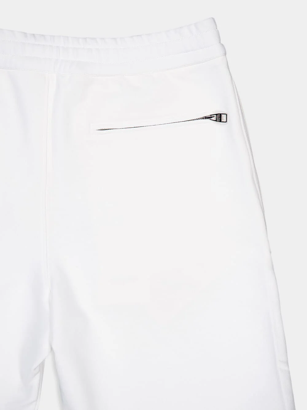 Graffiti Logo Print White Shorts - Image 6