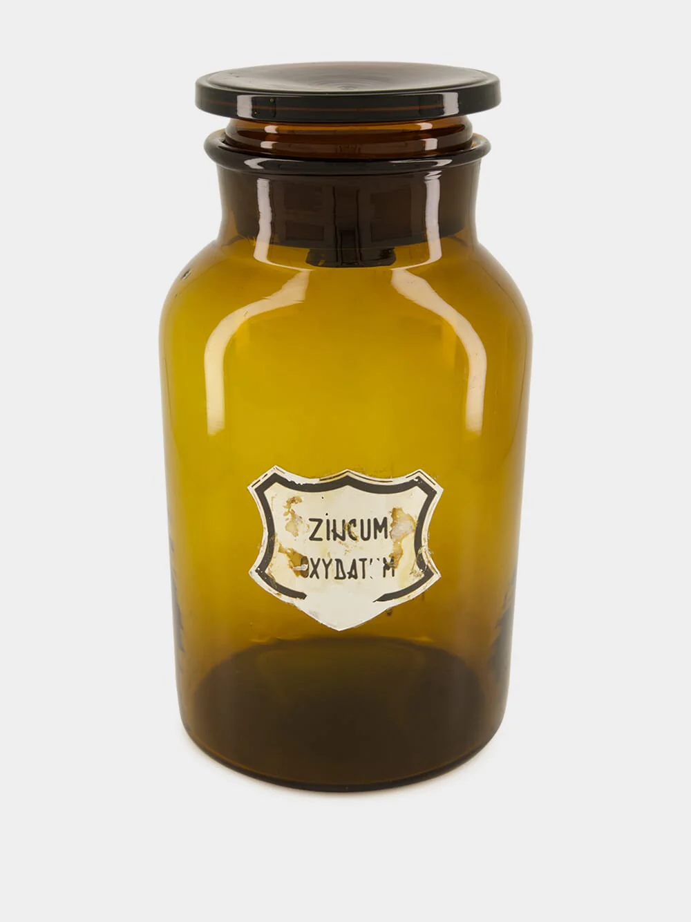 Amber Glass Apothecary Bottle
