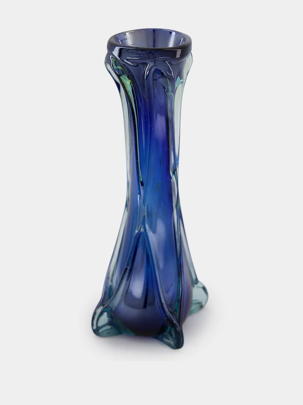 Blue Glass Vase
