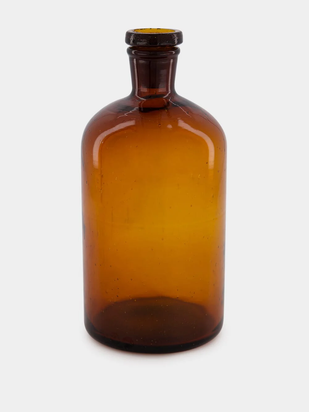 Brown Glass Vase