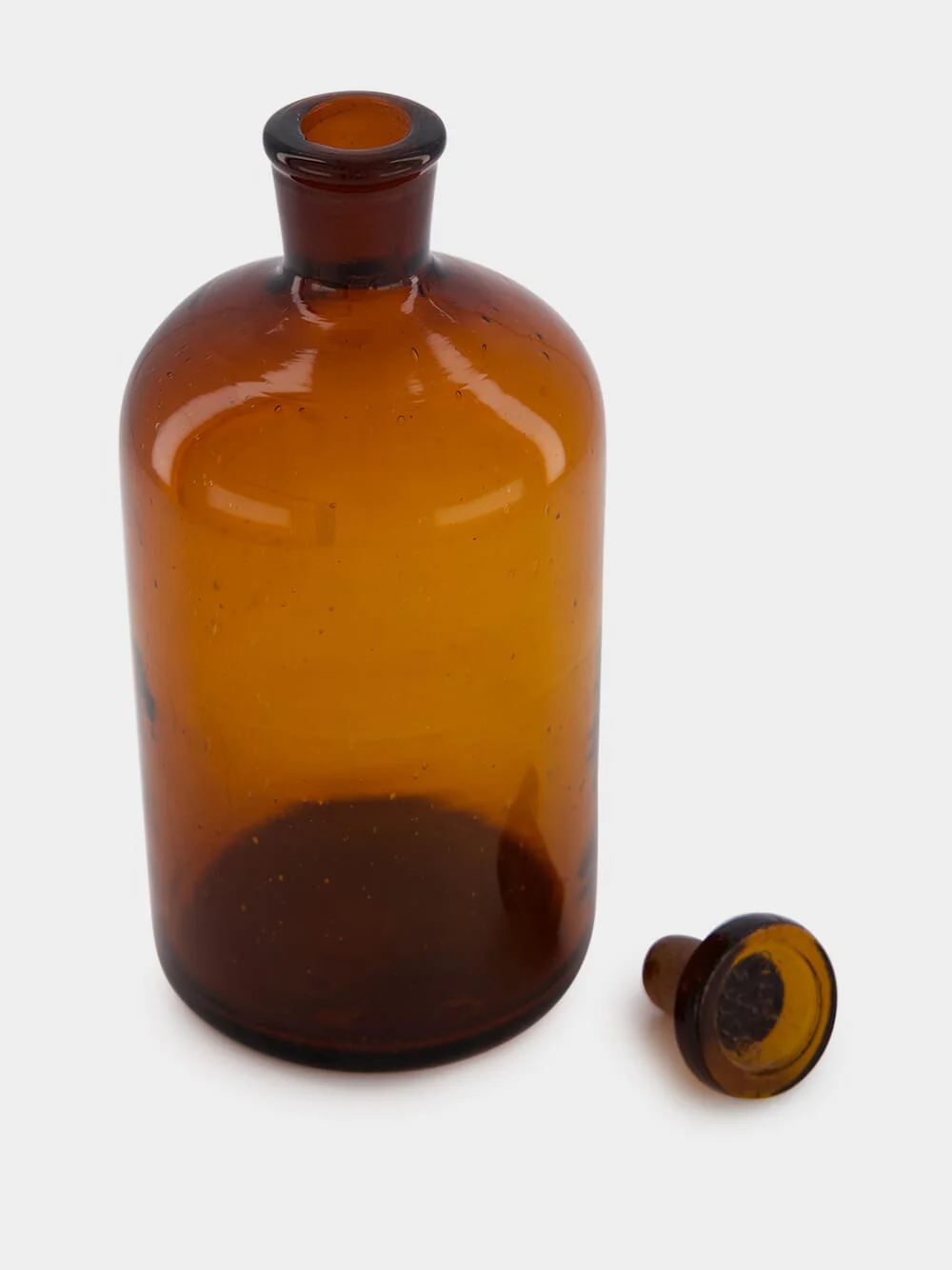 Brown Glass Vase - Image 2