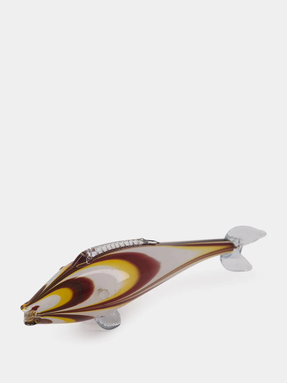 Amber and Yellow Glass Fish - Image 2