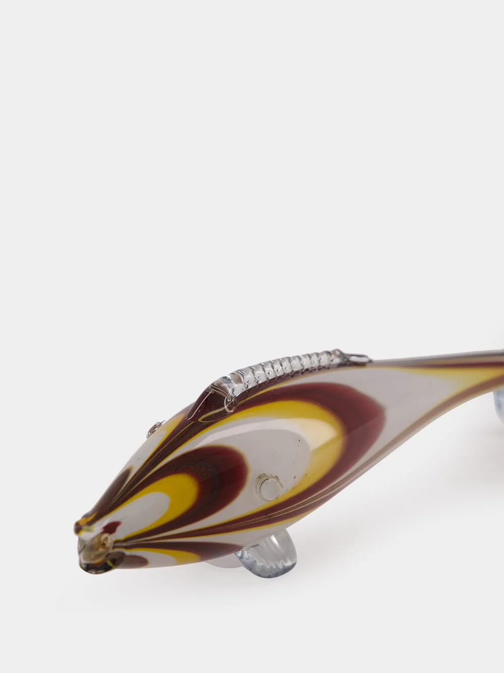 Amber and Yellow Glass Fish - Image 4