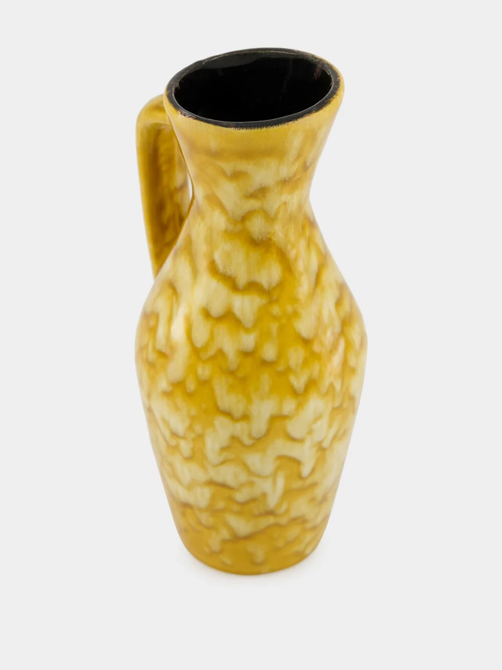 Fat Lava Ceramic Vase in Yellow and Multicolour - Image 2