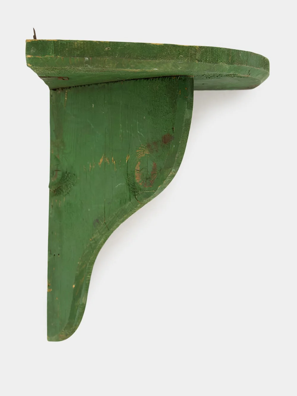 Green Wooden Wall Shelf - Image 2