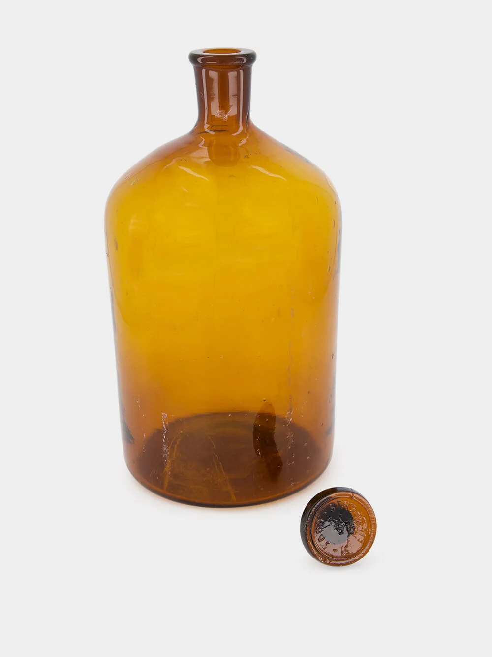 Amber Glass Vase - Image 2