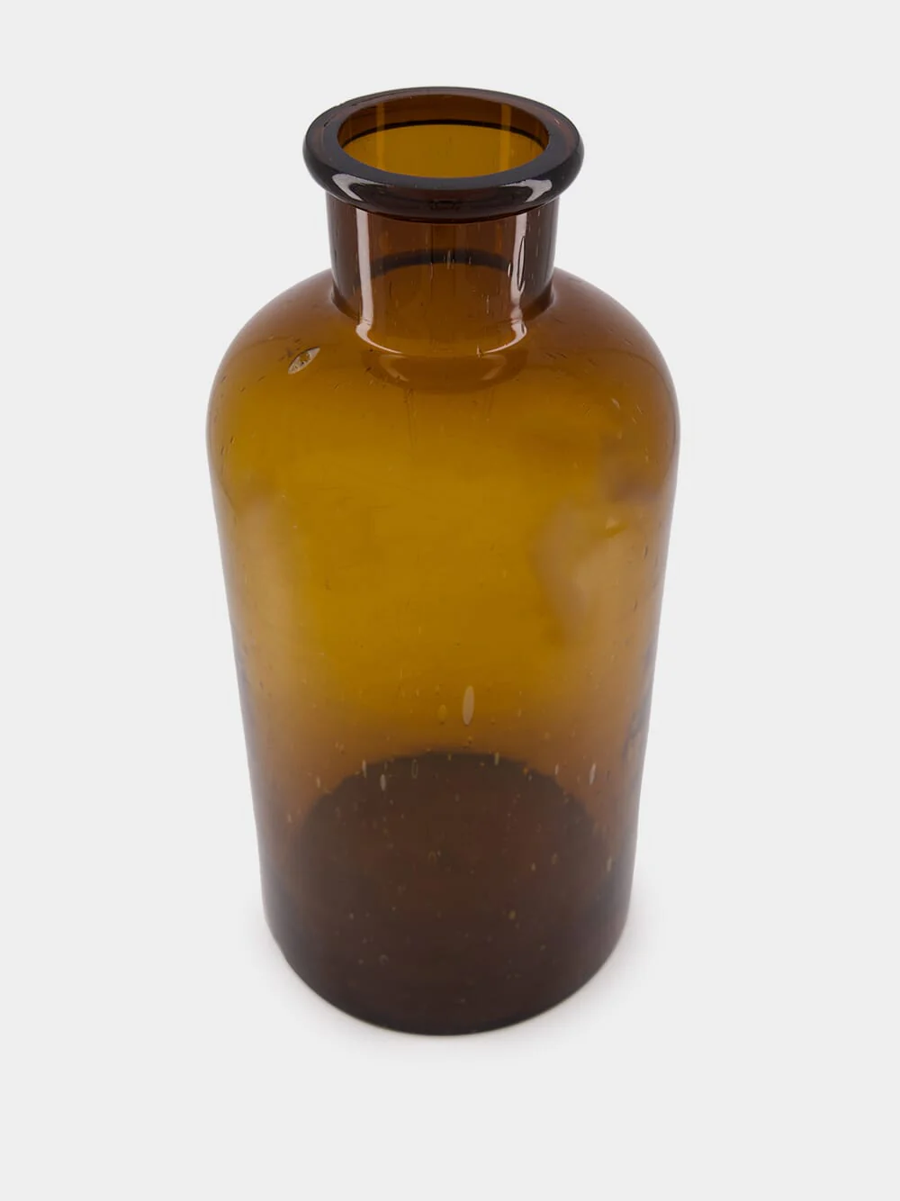 Antique Amber Flask - Image 2