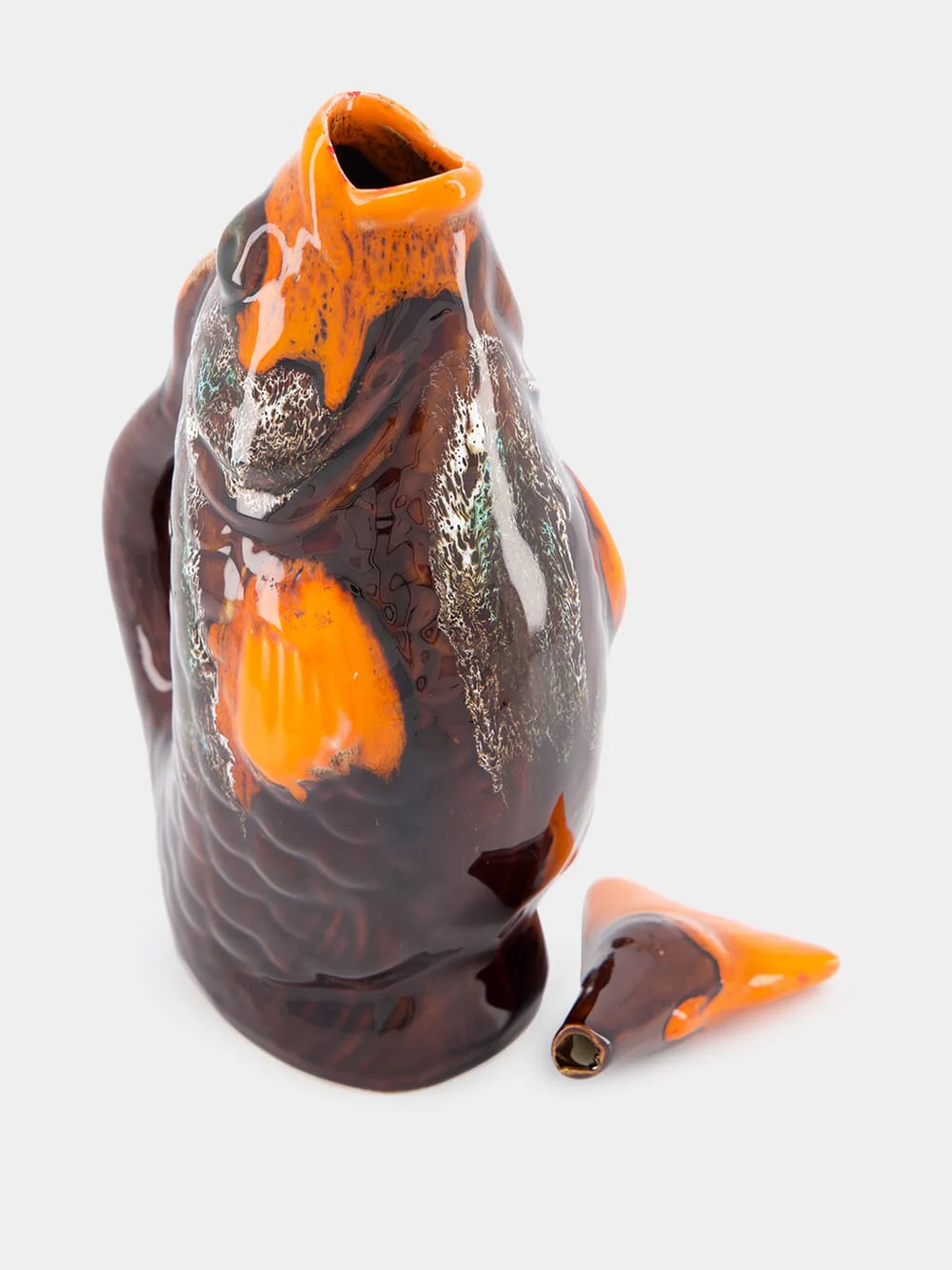 Artisan Fish Vase - Image 3