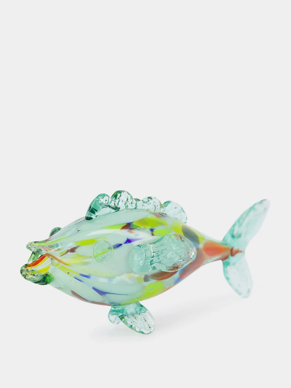 Artisan Glass Fish Ornament - Image 2