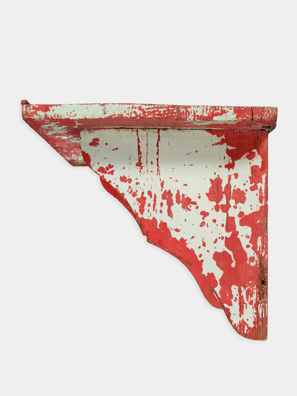Distressed Effect Red Shelf - Image 2