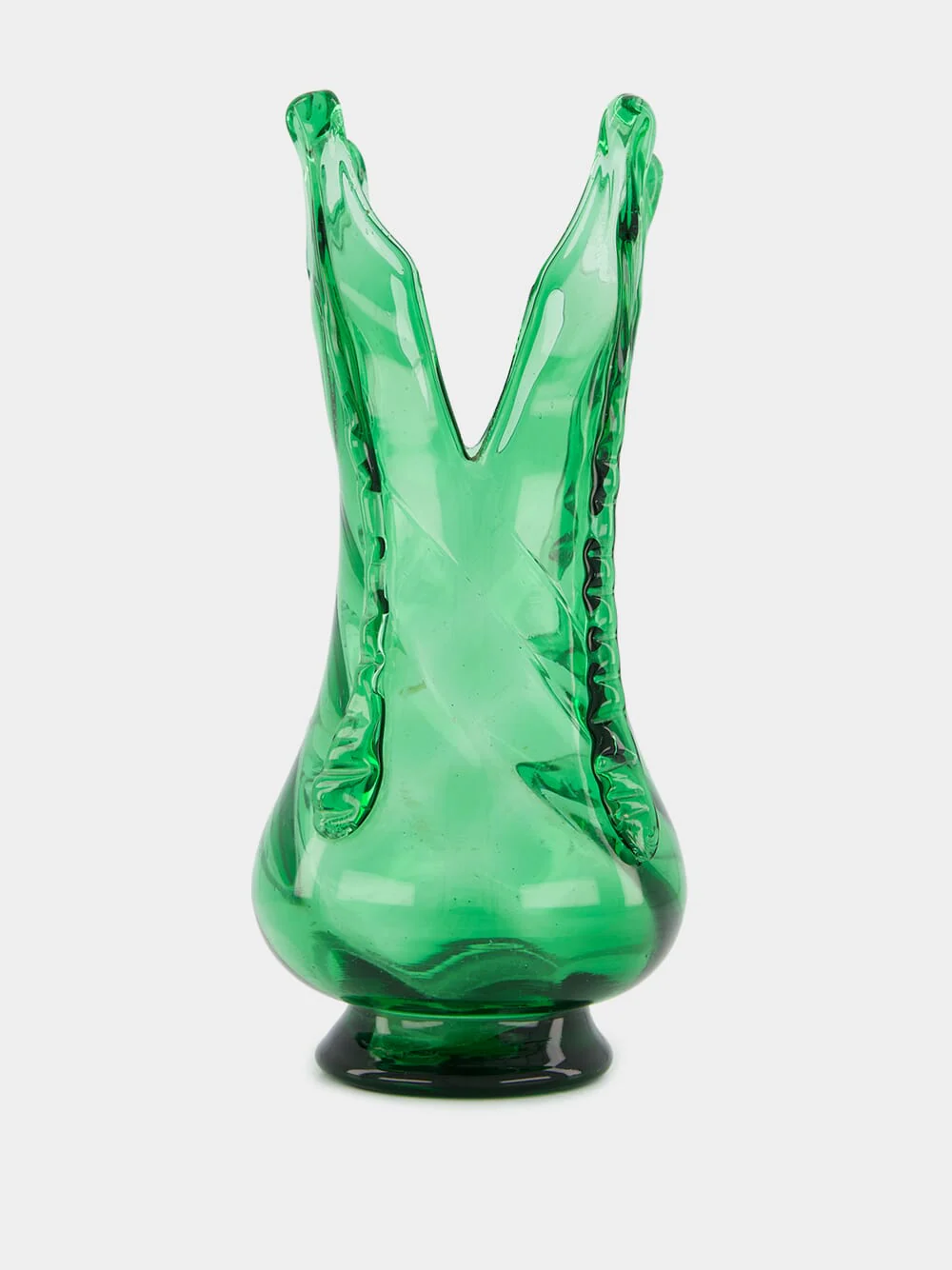 Emerald Glass Vase