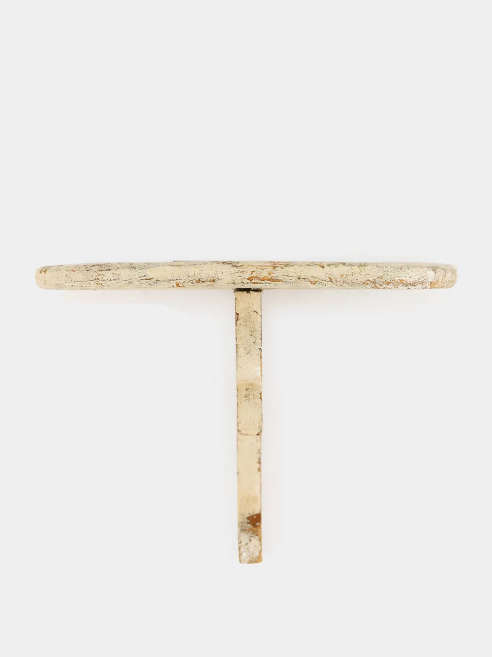 Rustic White Wooden Shelf - Image 7