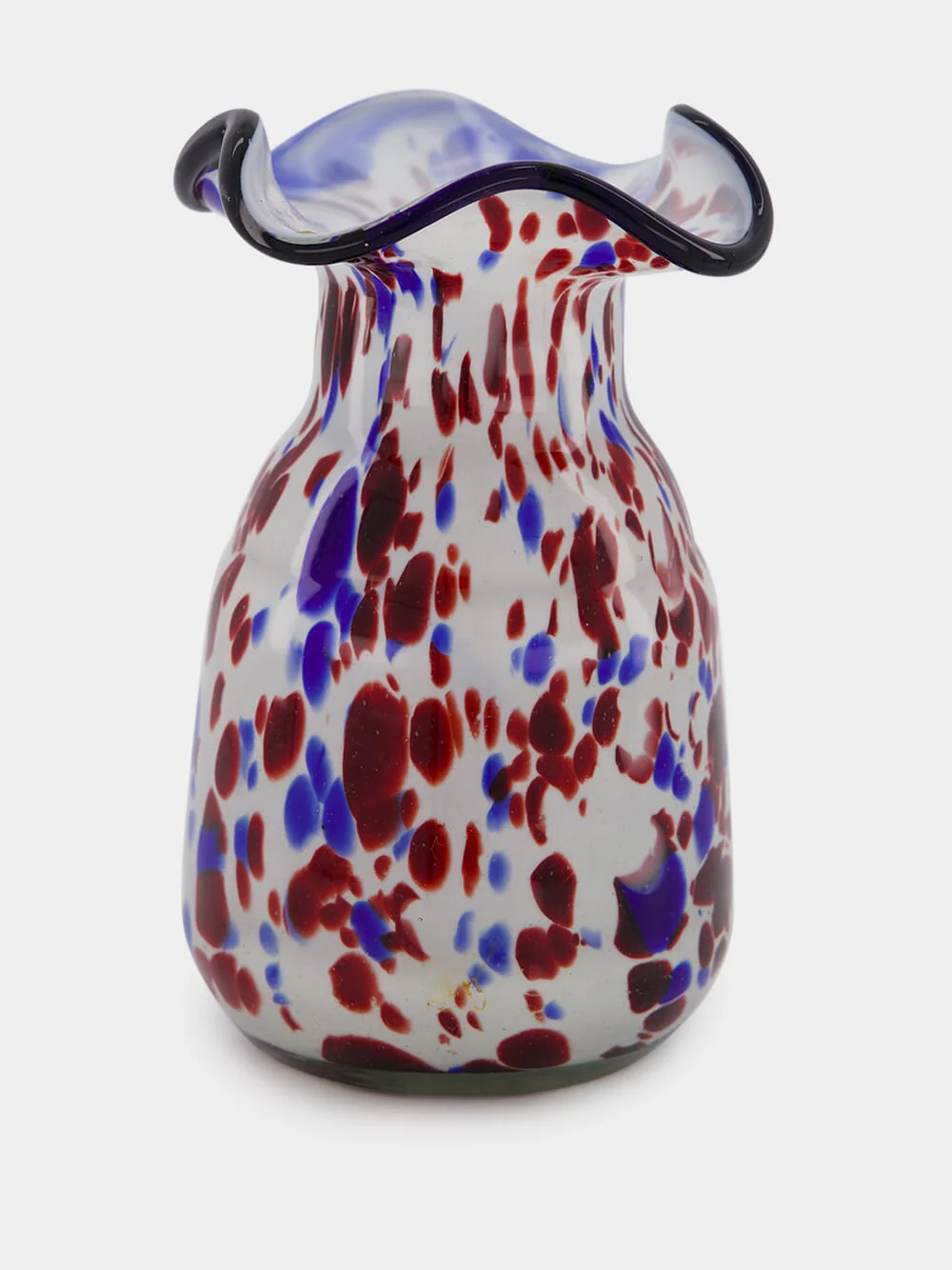 Swirled Glass Vase