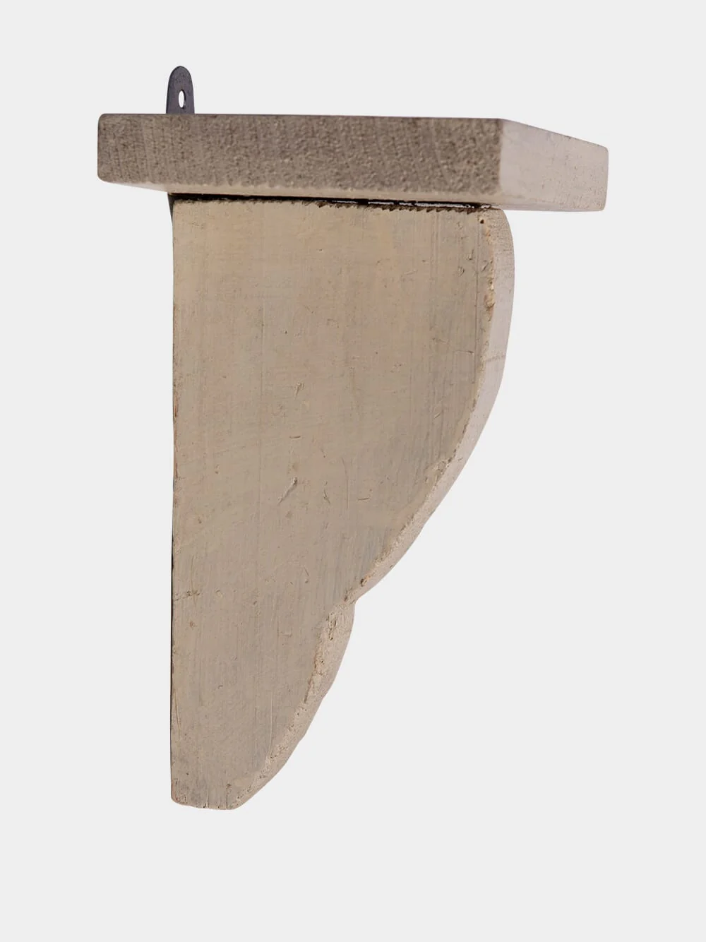 White Wooden Wall Shelf - Image 2