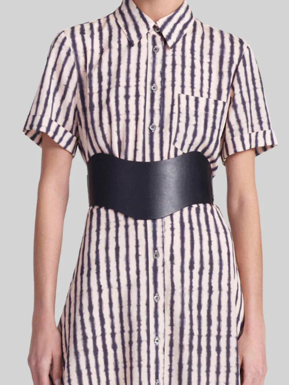 Black and Woody Reversible Corset Belt - Image 2