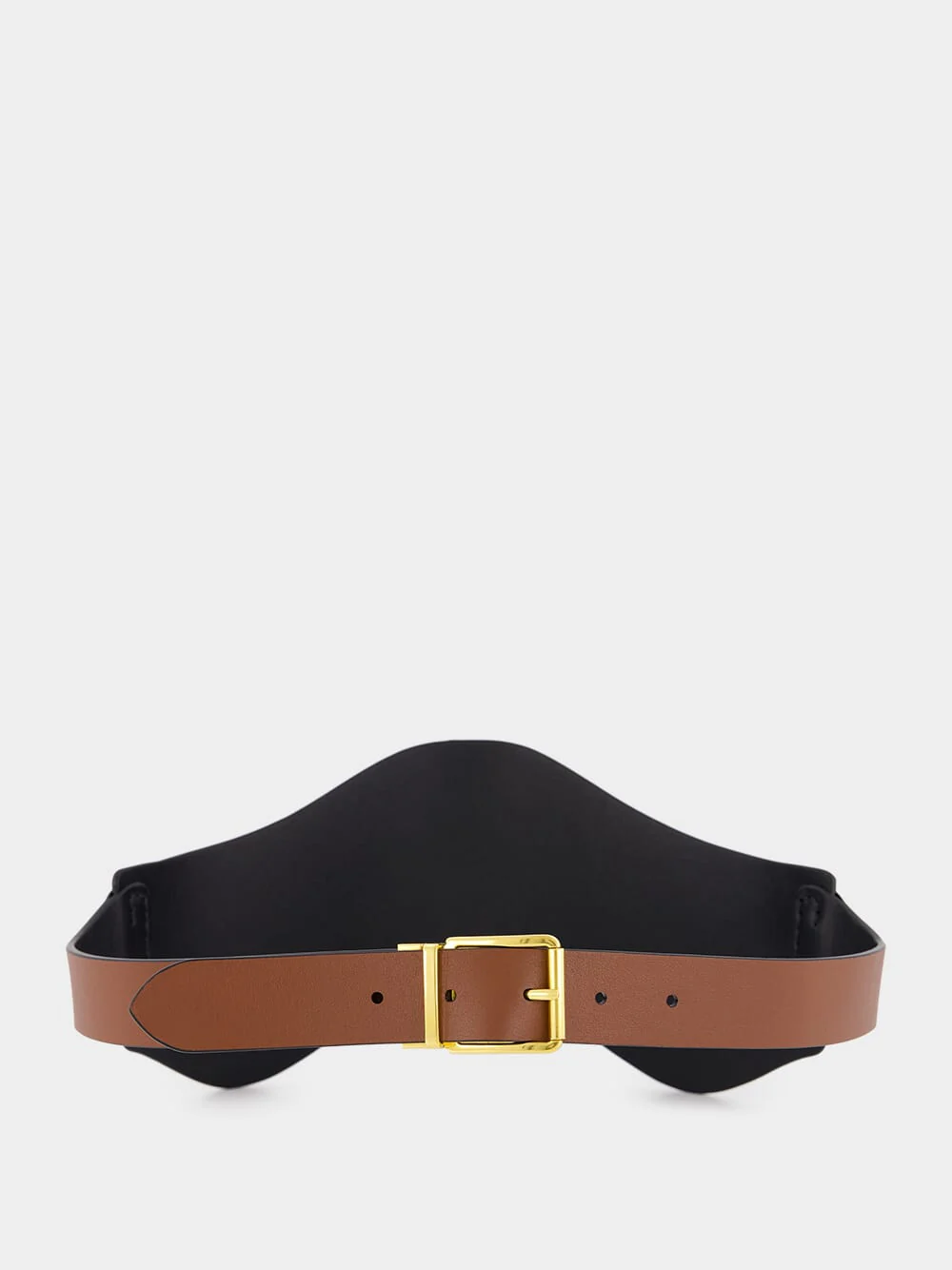 Black and Woody Reversible Corset Belt - Image 3