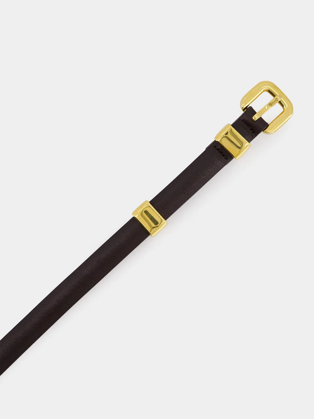 Tobacco Skinny Belt - Image 2
