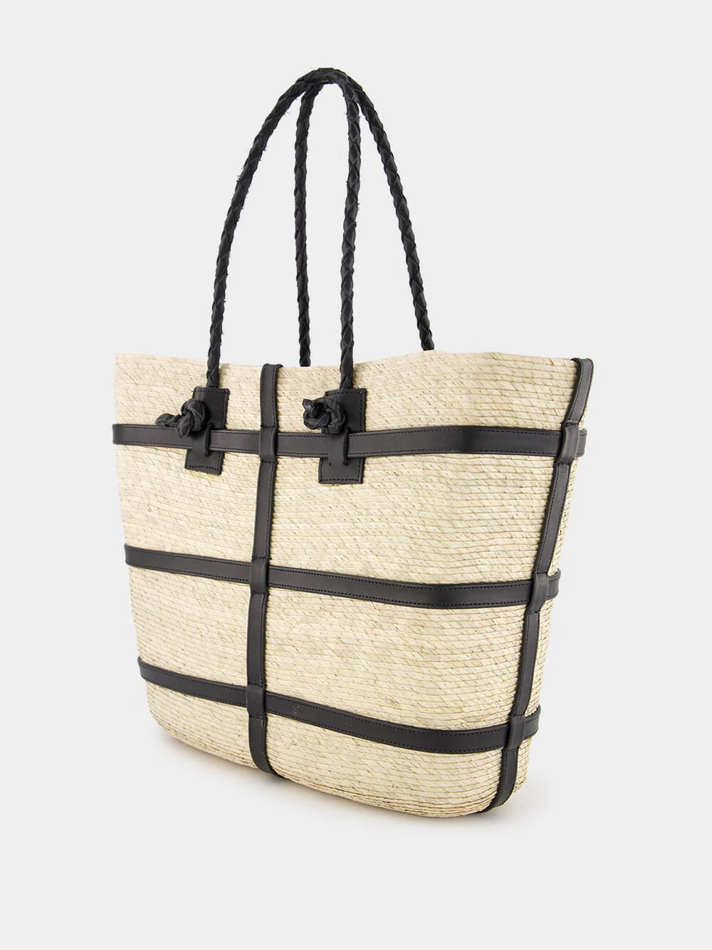 Watermill Raffia Tote - Image 4