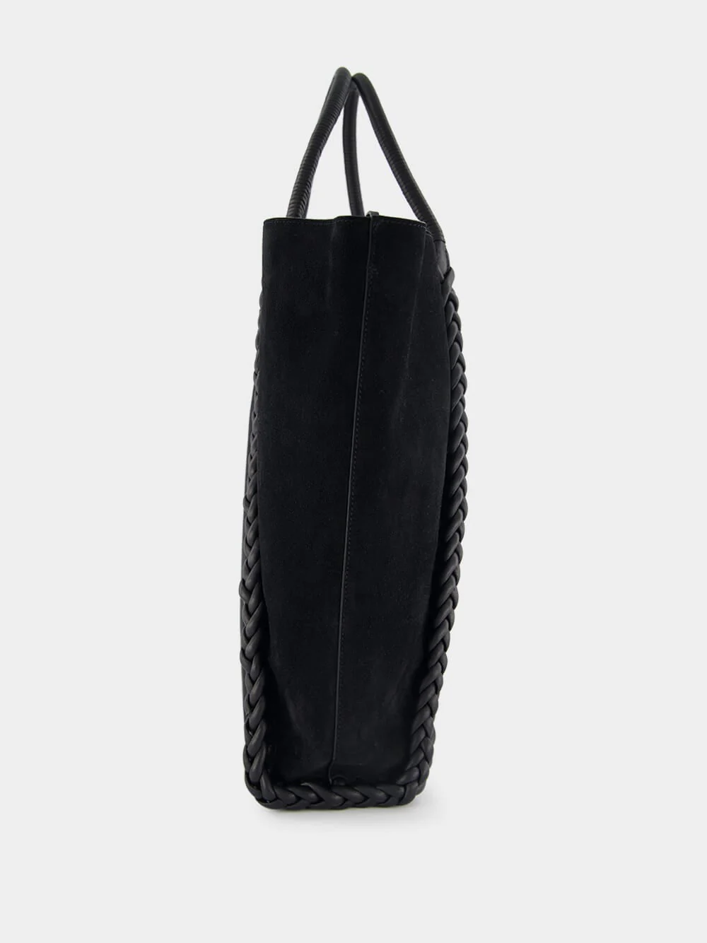 Braid Suede Tote Bag - Image 3