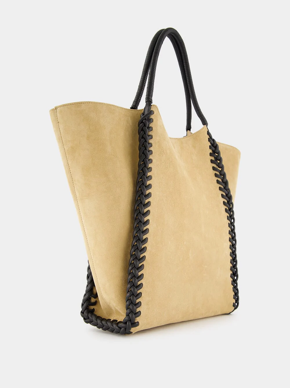 Braid Suede Tote Bag - Image 2