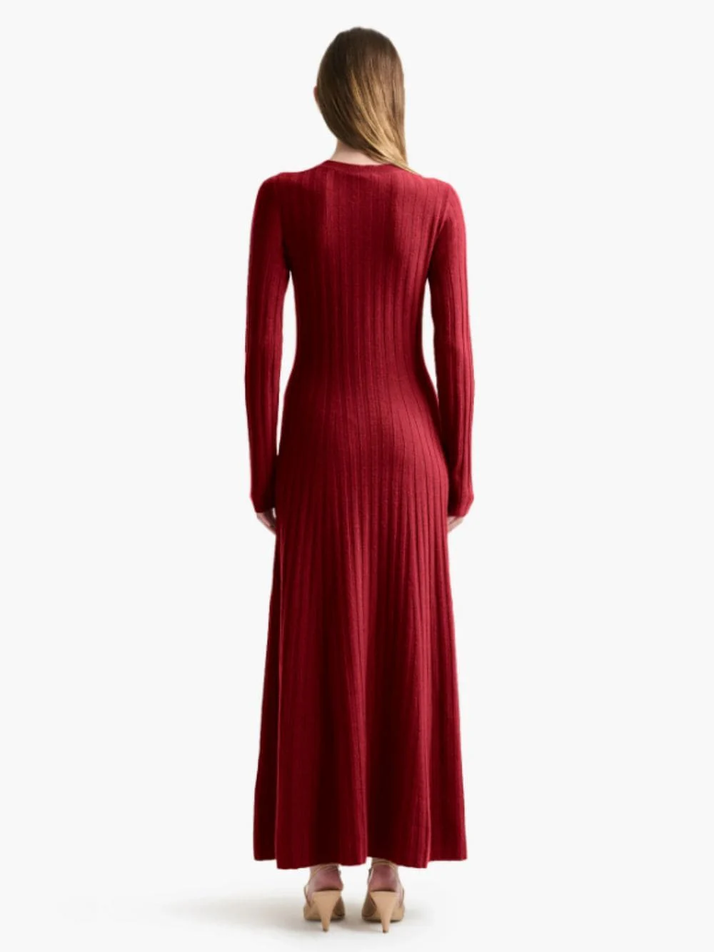 Grenache Wool-Cashmere Gia Dress - Image 3