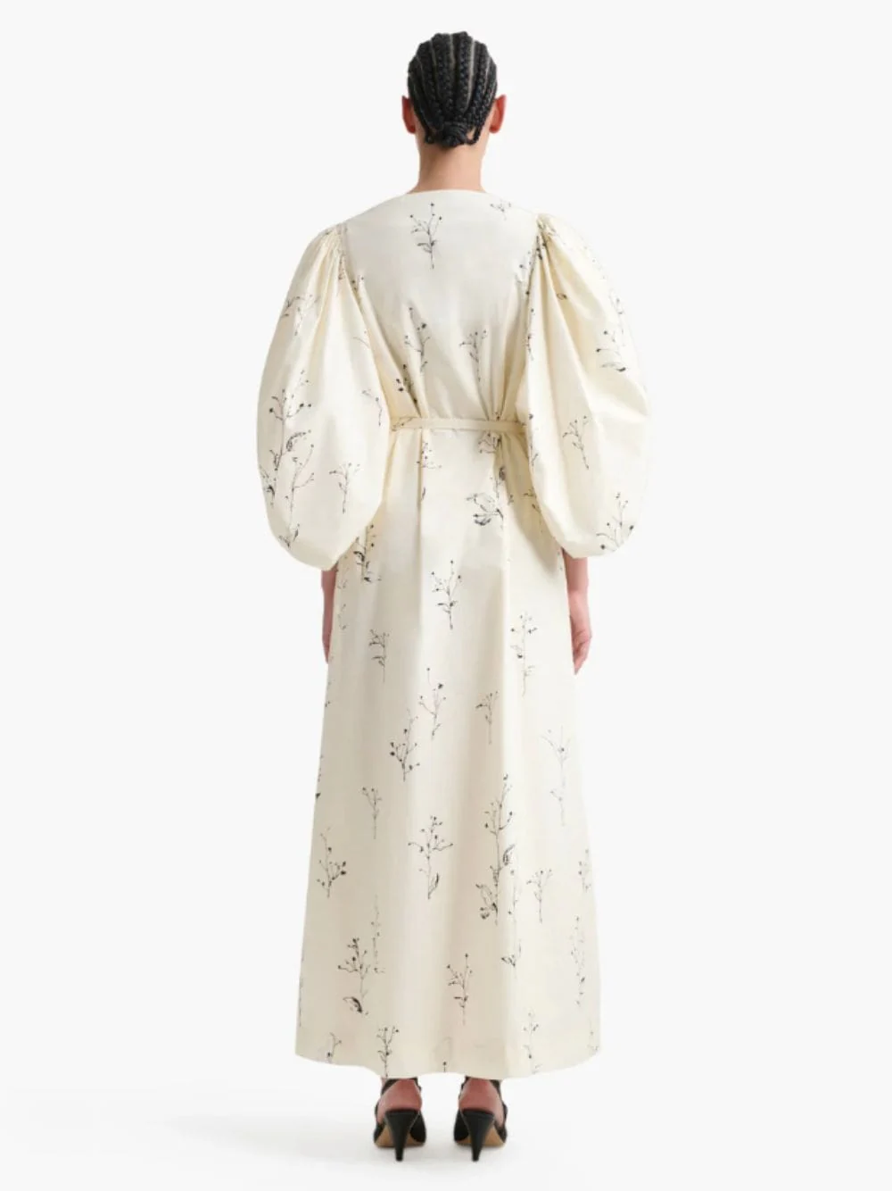 Ivory Botanical Corrie Maxi Dress - Image 3