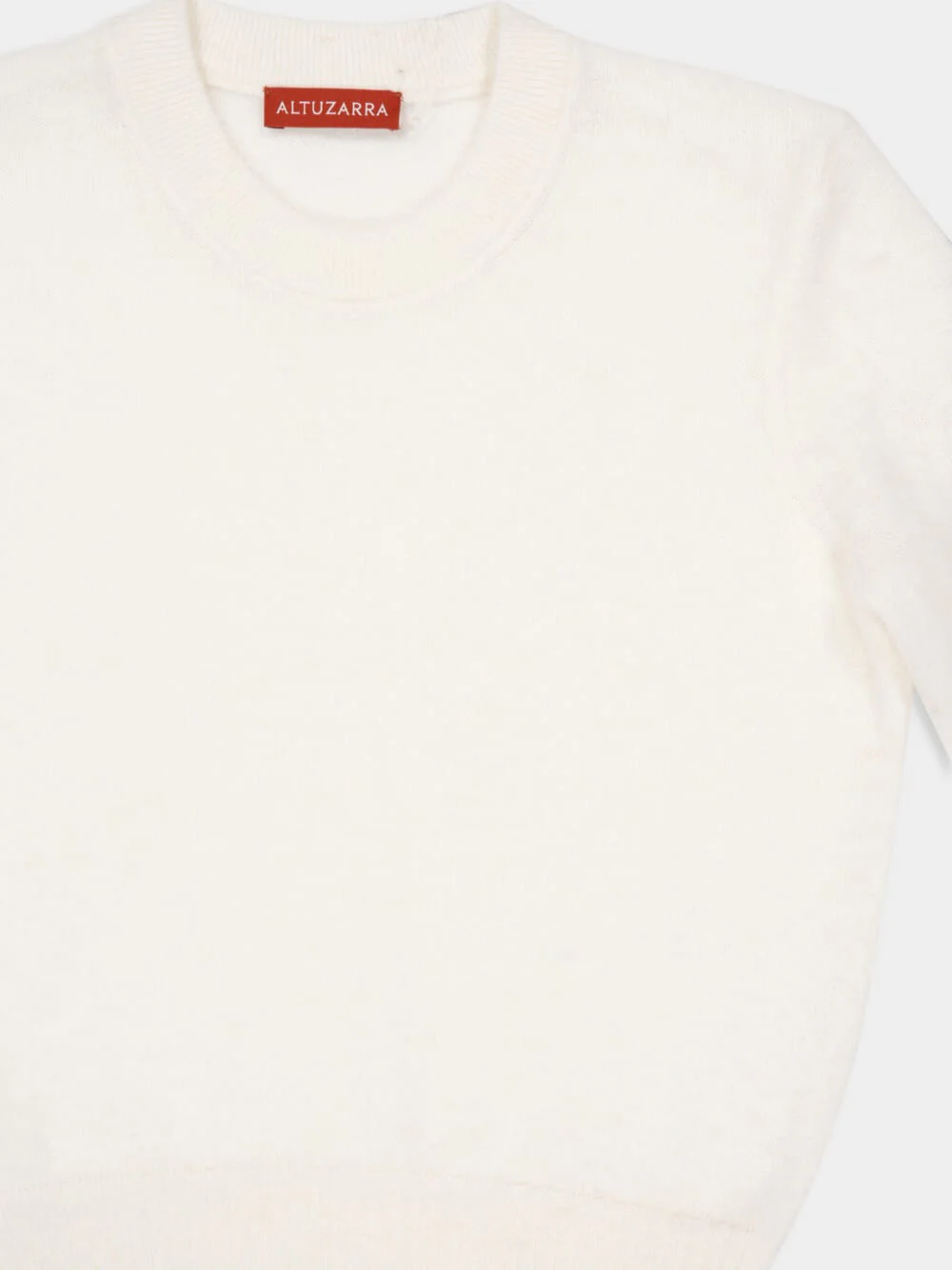 Ivory Wool-Alpaca Ty Sweater - Image 4