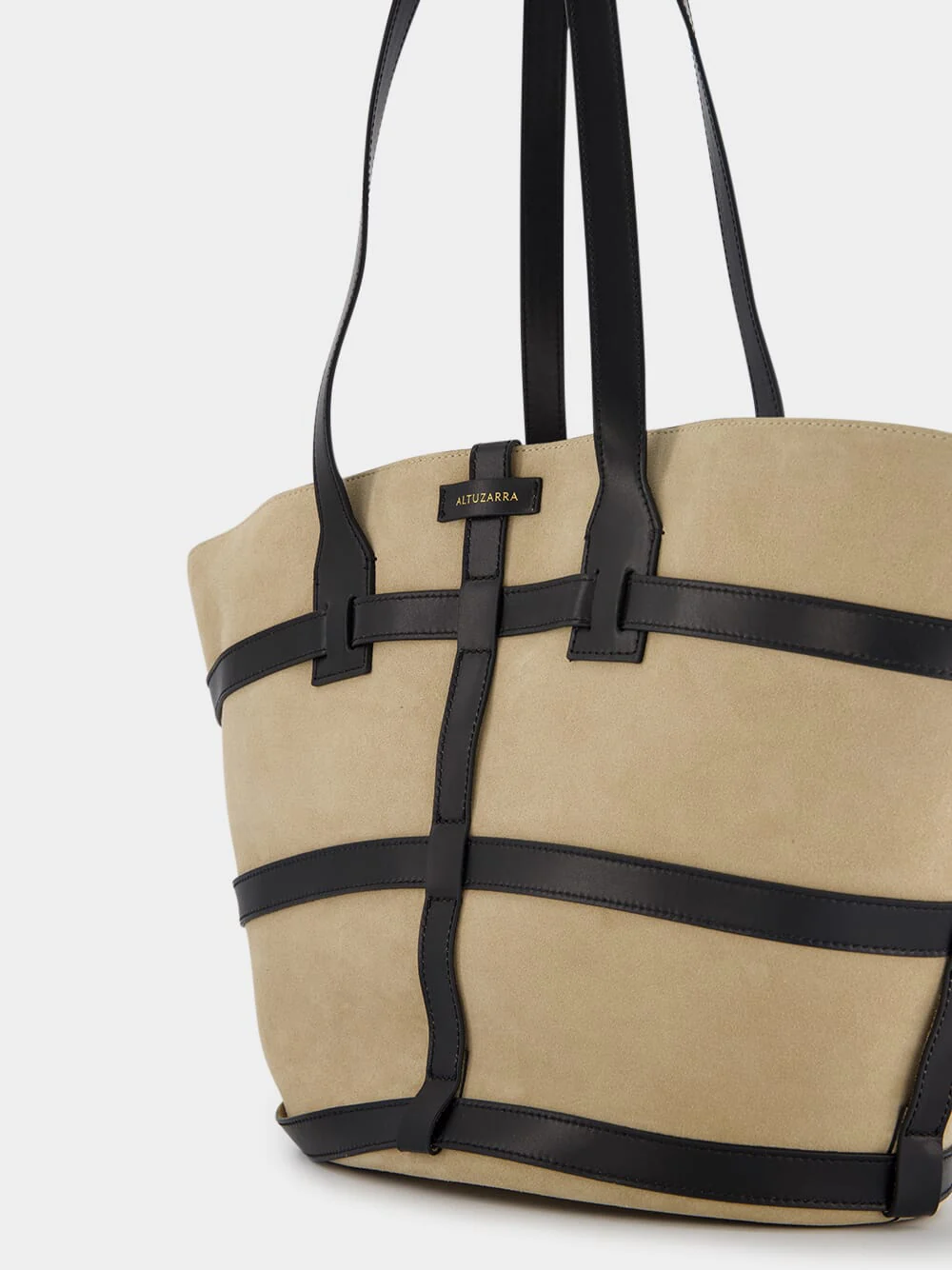 Large Suede Tote Bag - Image 6